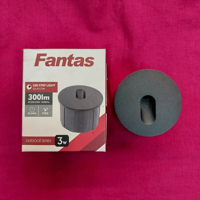 QJ01 Lampu Tangga Dinding LED Kontak 3w Bulat Fantas