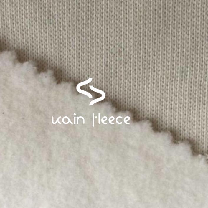 Star Seller Bahan Kain Fleece ( Kain Beulu ) - Bahan Sweater - Premium Grade A - 0.5meter