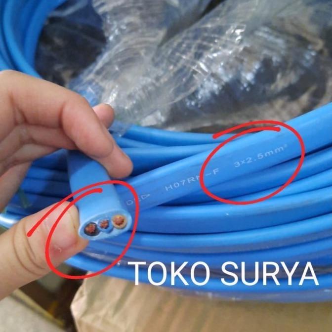 Kabel Pompa Submersible 3 X 2.5 Mm 50 Meter Sibel Satelit Shimizu York