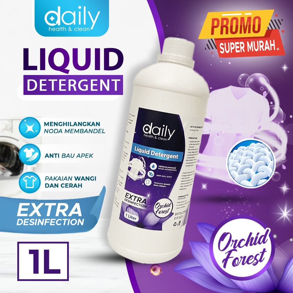 DETERGENT LAUNDRY CAIR PREMIUM / LIQUID DETERGENT LAUNDRY / DETERJEN CAIR 1 LITER