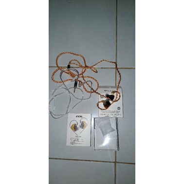 KZ CCA CRA+ bisa bundling kabel KZ gold silver copper