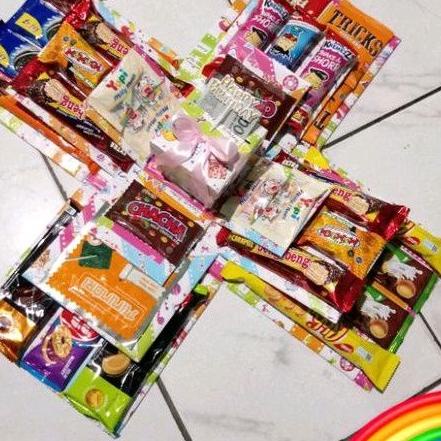 

➺ Explosion box snack 3 layer ۝
