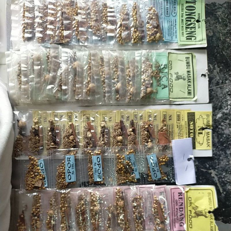 Bumbu Rempah Racikan Soto Rendang Tongseng Gulai Rica-Rica opor semur