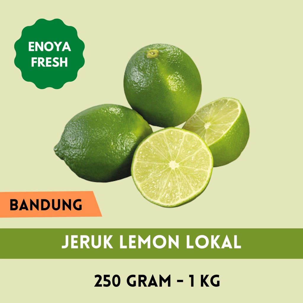 

Lemon Lokal 250 gr - 1 kg Bandung