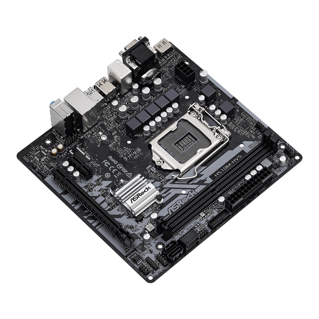 ASRock H510M-HVS R2.0 LGA1200 H510 DDR4 USB3.2 SATA3