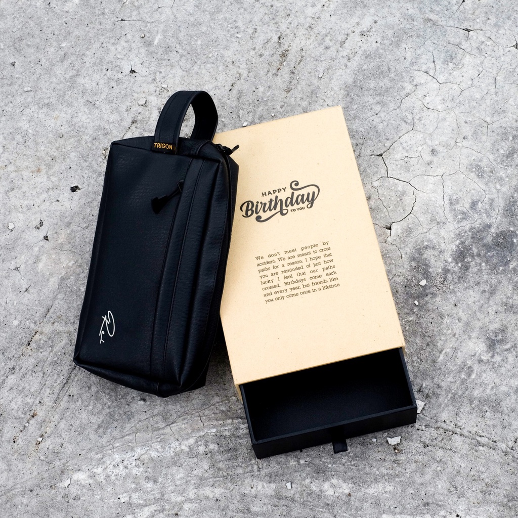 NEW HANDBAG CLUTCH PREMIUM TRIGON  Original  Free Custom NAMA | Tas Tangan kekinian | HANDBAG PRIA C