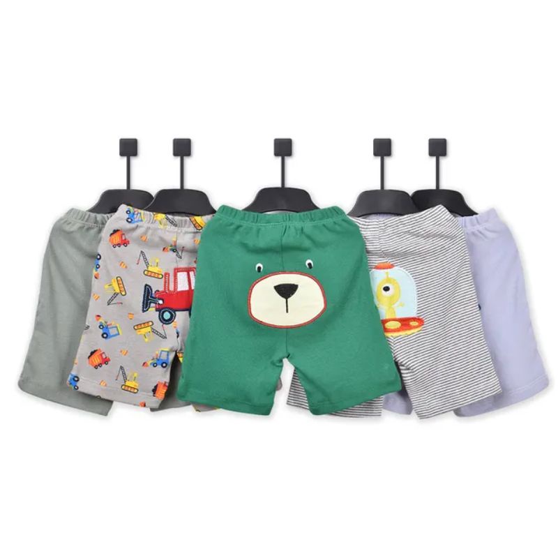 Carters Celana Pendek Bayi Laki Laki Perempuan 5pcs Cotton Import P038