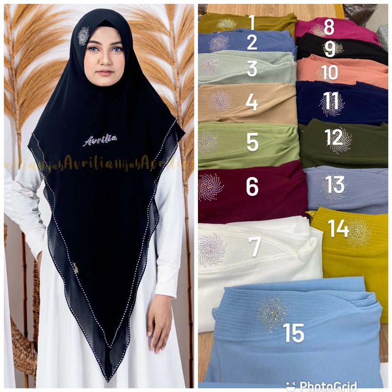 Khimar Alisha By Avrilia Hijab