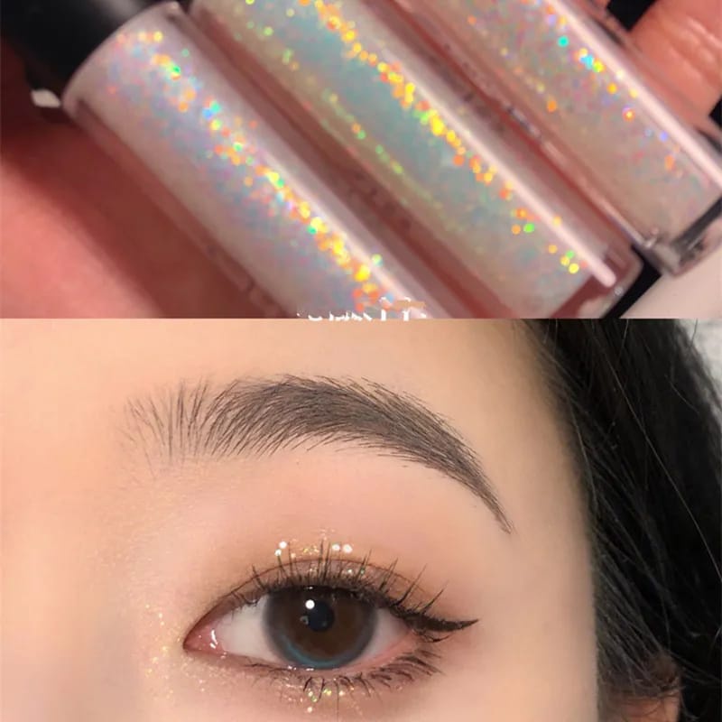 EYESHADOW LIQUDE GLITTER SHIMMERY SHIMMER GLOSSY EYE SHADOW CAIR BLINK