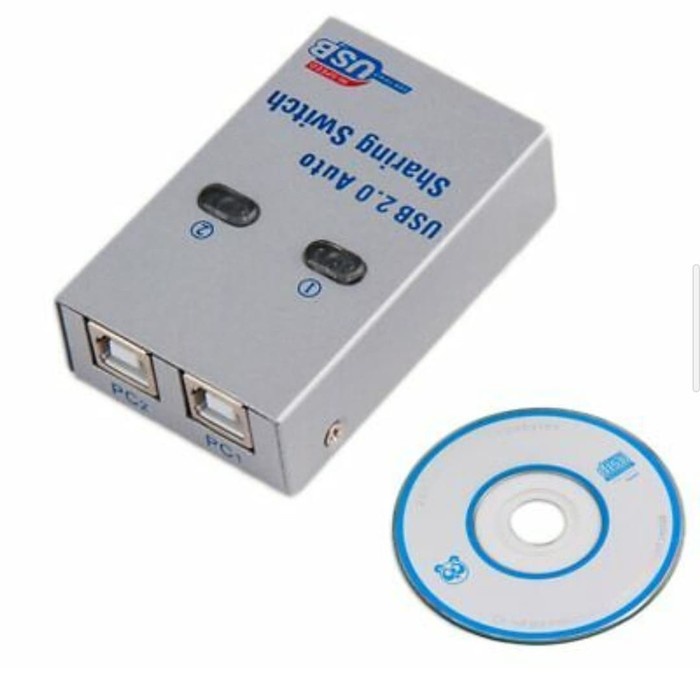 Auto switch USB Printer 1-2 port Otomatis