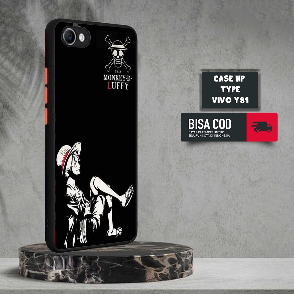 CASE VIVO Y81 [ANIME OP] TERLARIS CASING VIVO Y81 TERBARU DOVE MATTE FUZE SOFTCASE VIVO Y81 SOFTCASE