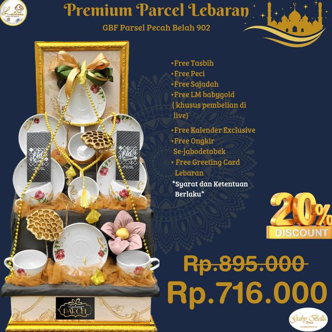 

Parcel Lebaran Gbf 902, Parcel Teaset, Hamper Lebaran,Parcelpecahbelah Keranjangdilan