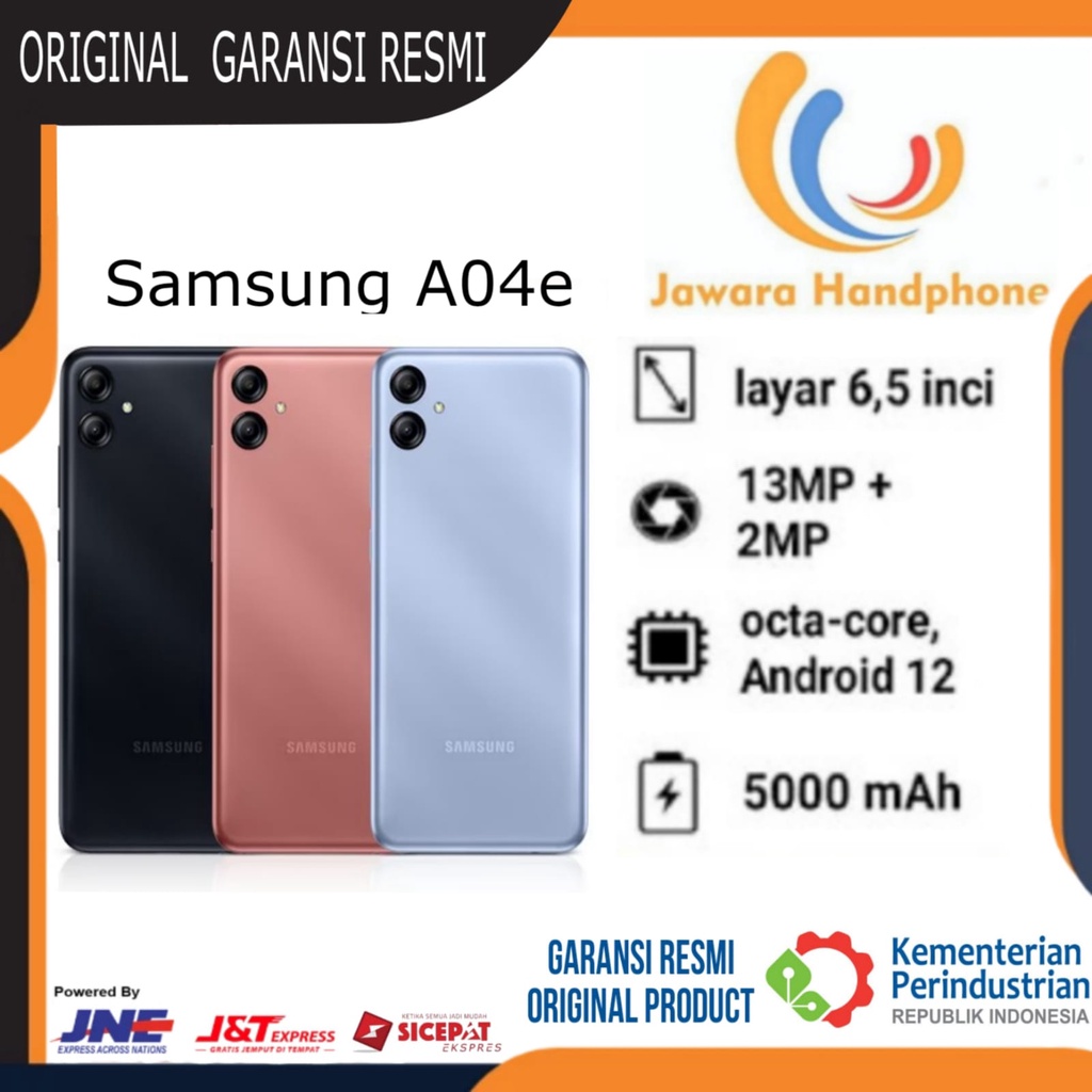 Samsung Galaxy A04e 3/32GB Garansi Resmi SEIN