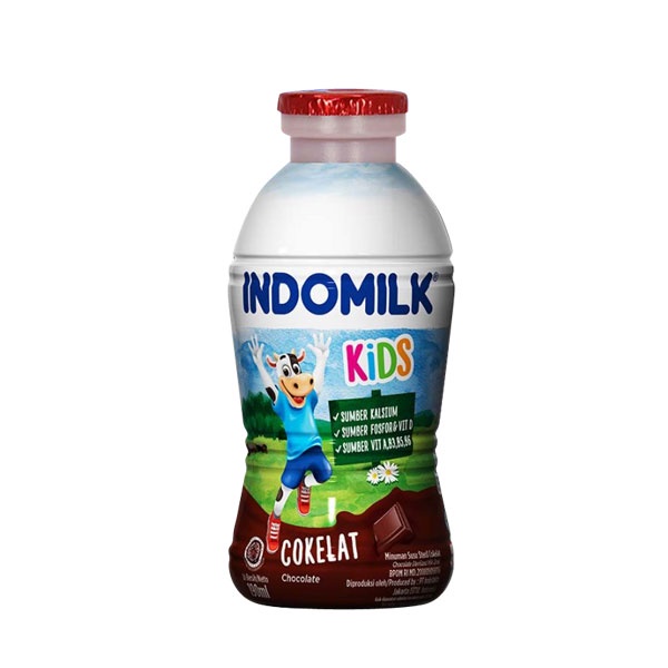 Promo Harga Indomilk Susu Cair Botol Cokelat 190 ml - Shopee