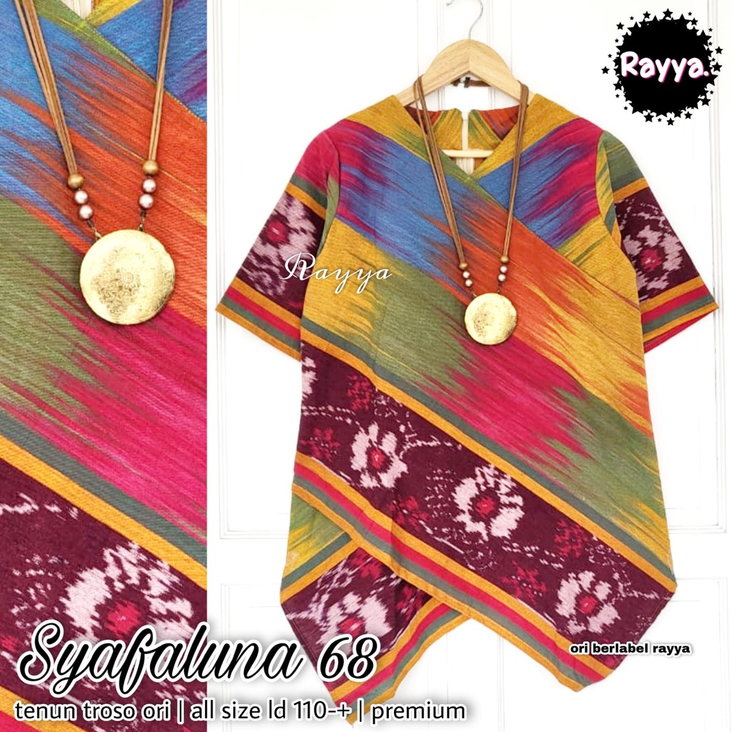 Blus Batik Tenun Syafaluna