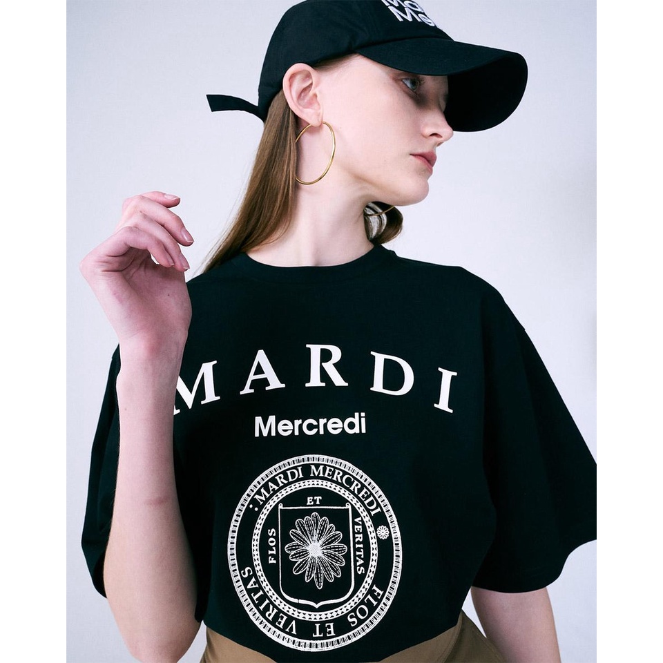 Mardi Univ Tee Black / White