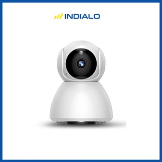 INDIALO Cctv V380 Ip Camera Mini 2MP HD 1080P Wireless Cctv Wifi Snowman Kamera