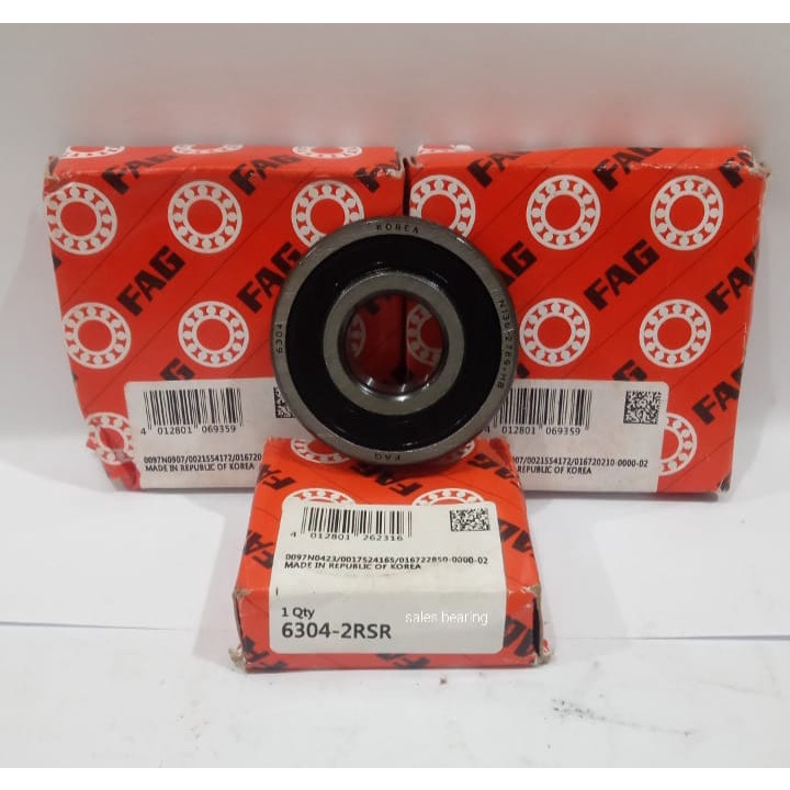 BEARING FAG 6304 2RSR