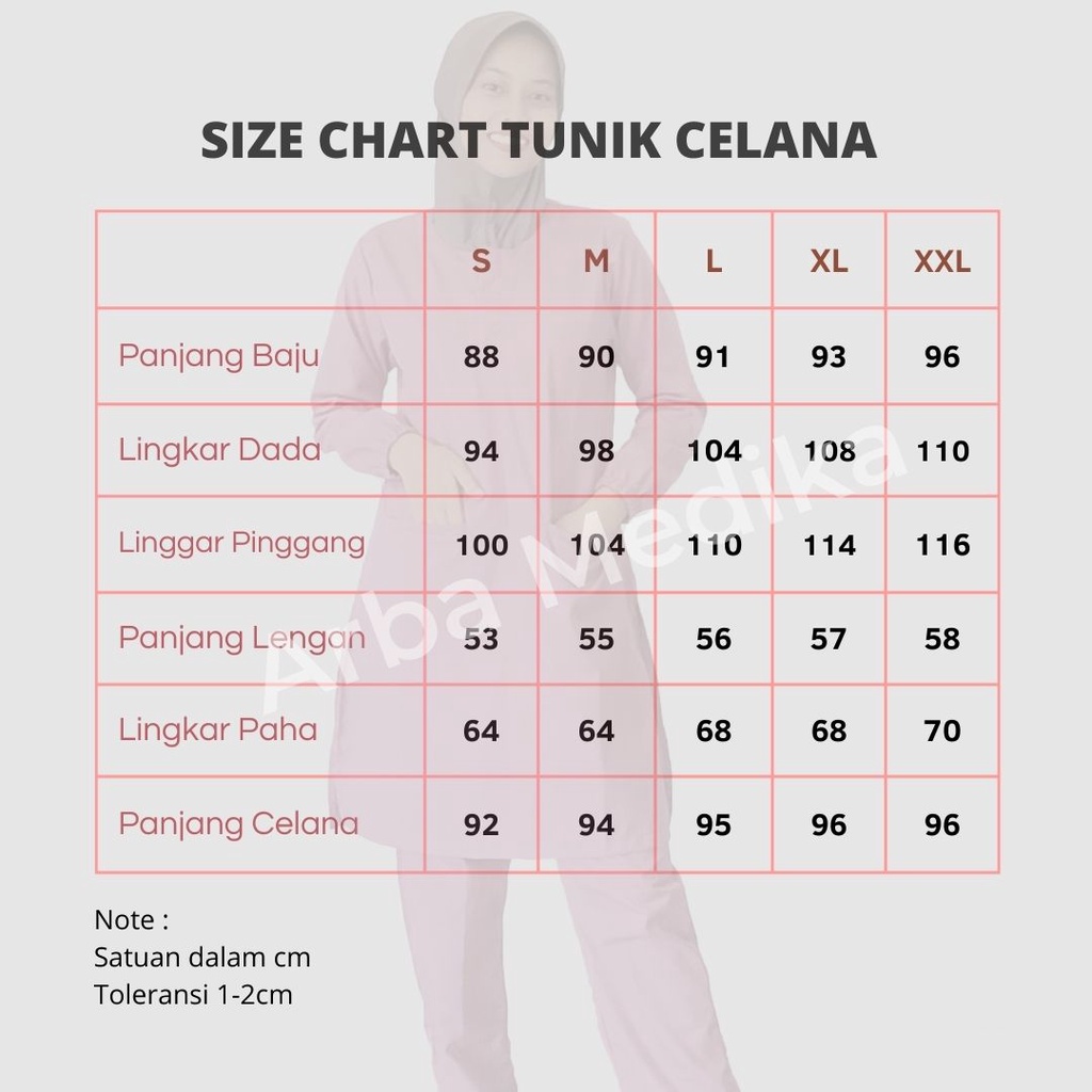 Baju OKA OK Tunik celana lengan panjang karet