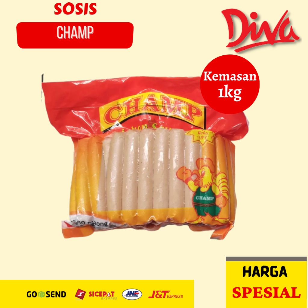 

[1kg] Sosis Champ | Sosis ayam