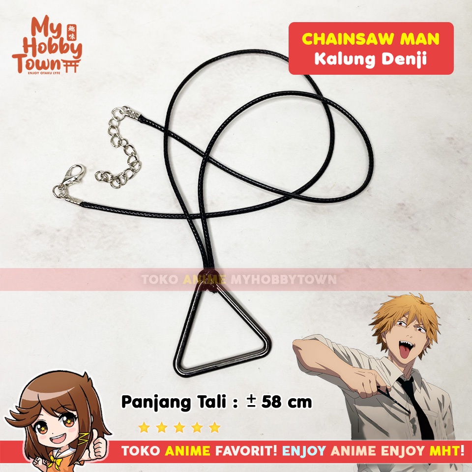 Kalung Anime Cosplay Chainsaw Man - Denji Pochita