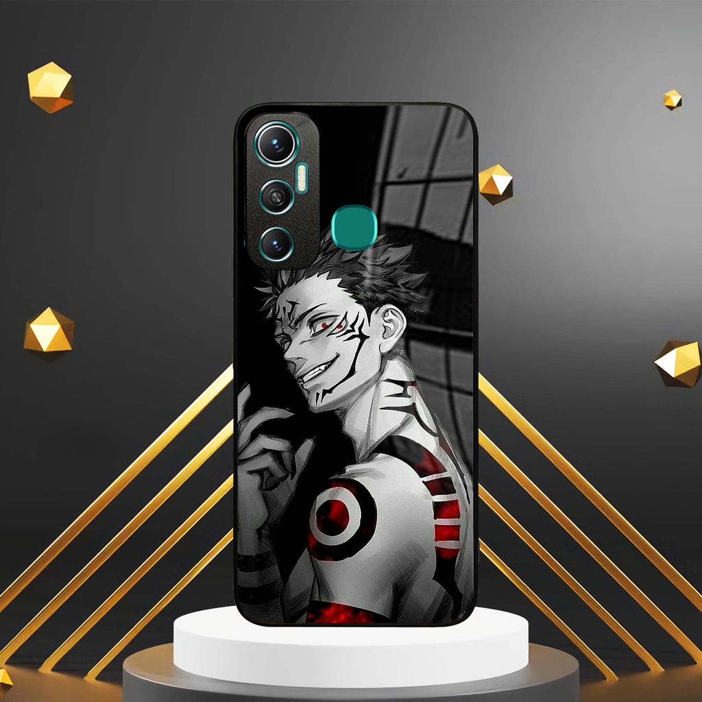 (MT96) Case Kilau Infinix Hot 11 | Casing Hp Infinix | Pelindung Smartphone Seven Case | Sukuna