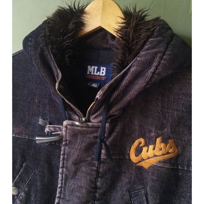 JAKET MLB PARKA CORDUROY MLB CHICAGO CUBS JAKET PARKA MLB CORDUROY
