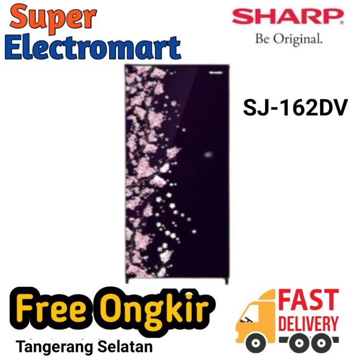 KULKAS 1 PINTU SHARP SJ 162DV LEMARI ES 1 PINTU