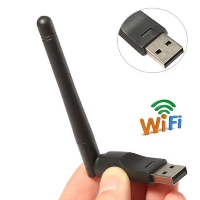 Dongle STB Support WiFi dan Semua STB Wireles USB Adapter Bisa Youtube Netflix