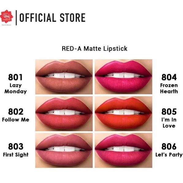 Red-A Matte Lipstick