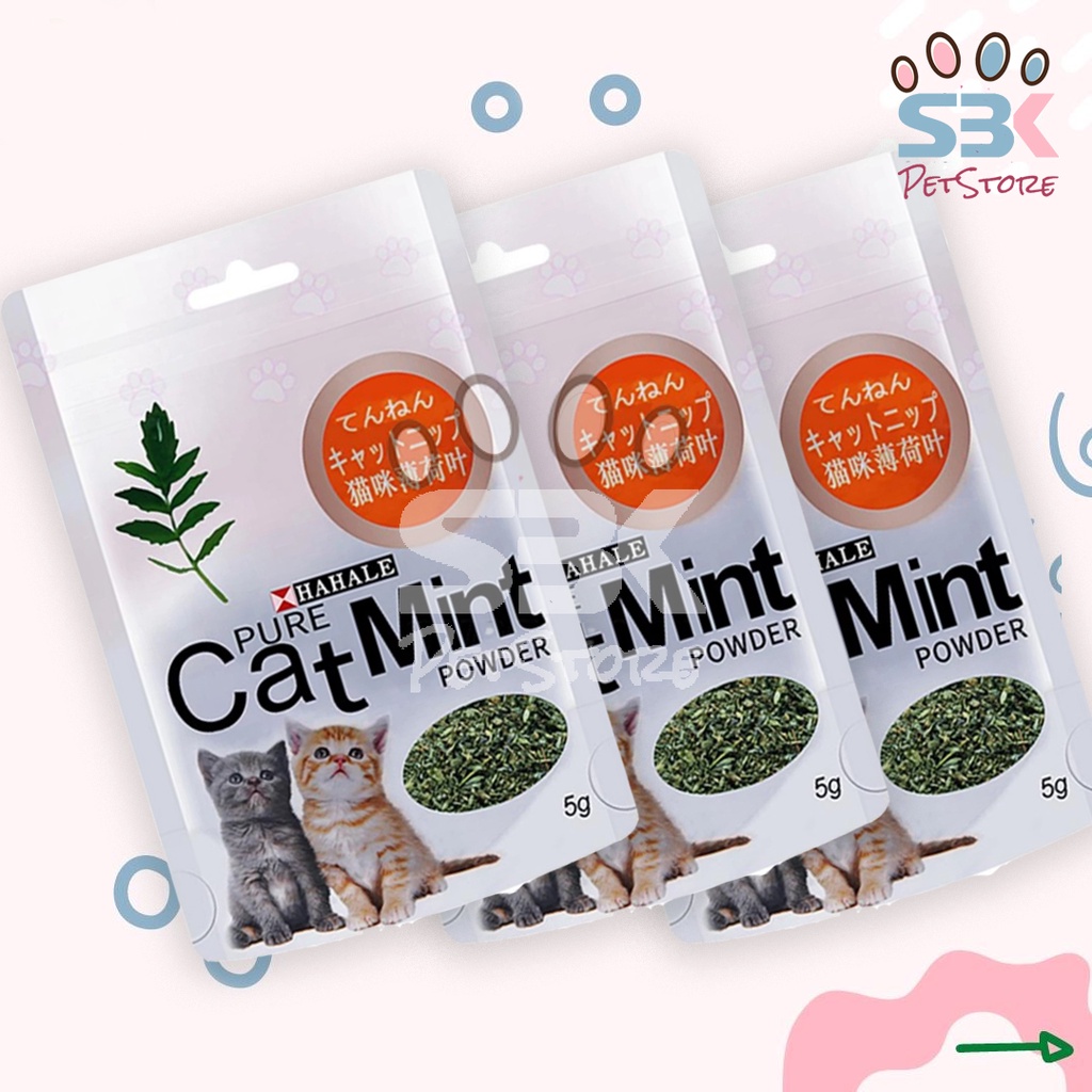 Catmint Sachet / Catnip Serbuk 4gr Untuk Kucing