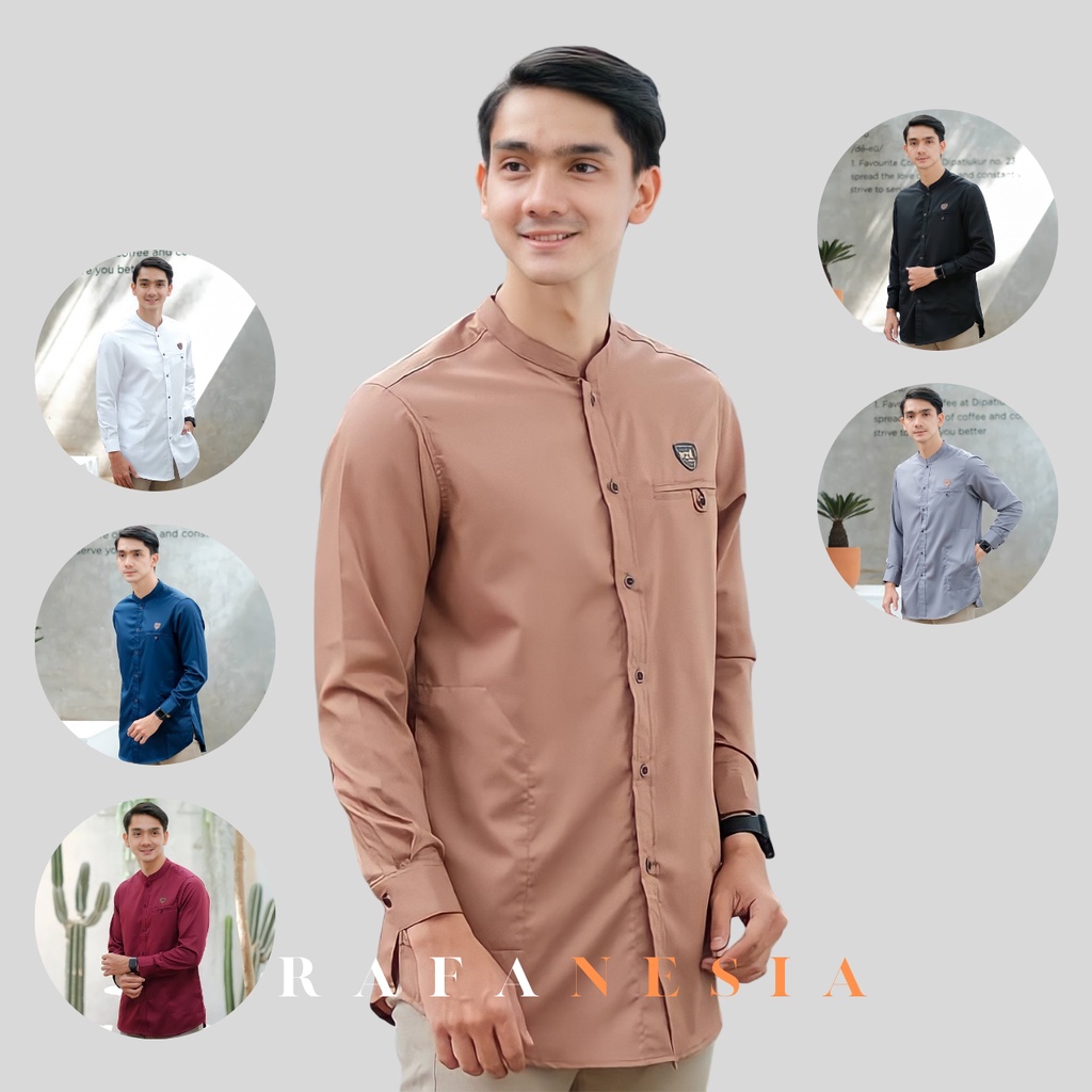 Koko Tojiro Baju Koko Muslim Pria Pakaian Muslim Pria