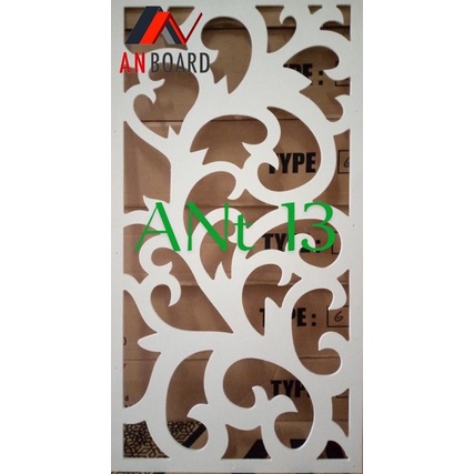 Krawangan PVC Board Ukuran 40x80cm
