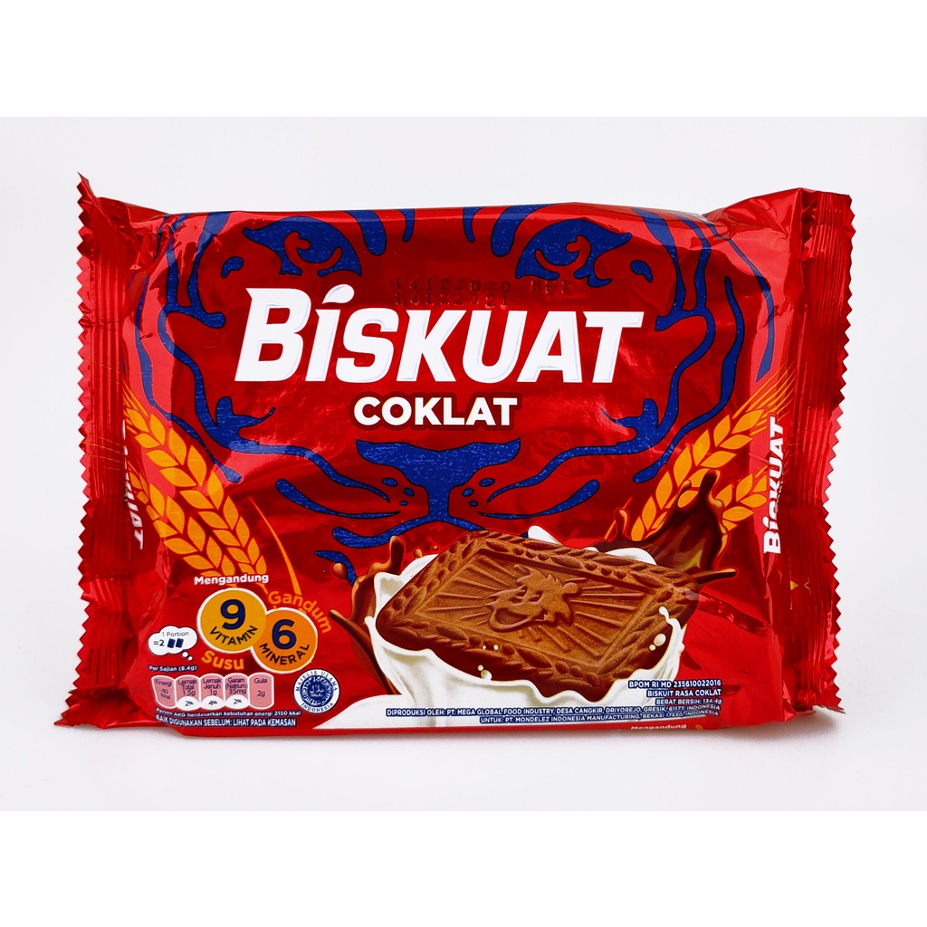 

BISKUIT BISKUAT ORIGINAL COKLAT 140 GR BISCUIT