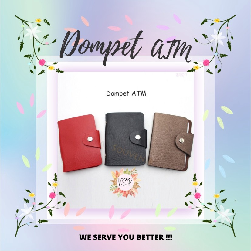 

Jual Name Card Holder/Dompet ATM Kulit Low Price!