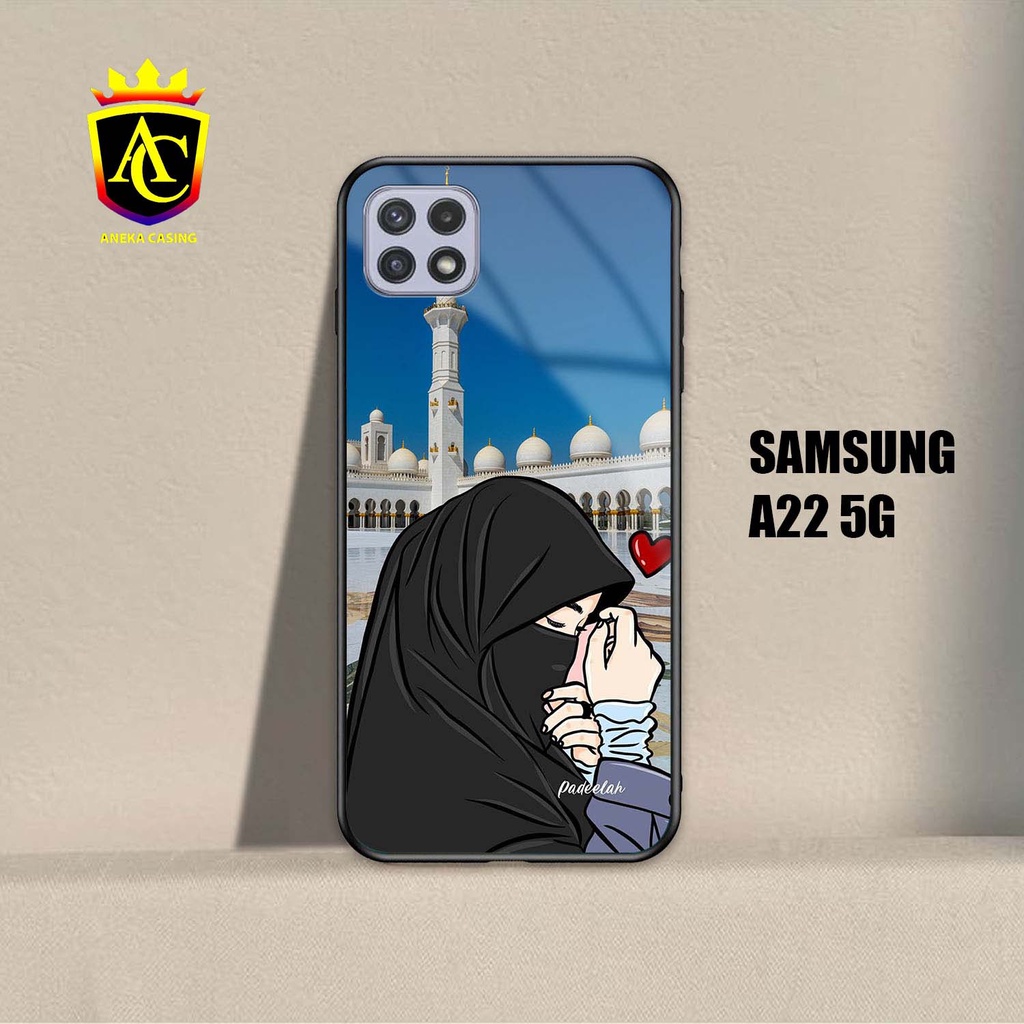 Case Samsung A22 5G Casing Samsung A22 5G Aneka Case [Hijabrs] Case Glossy Case Aesthetic Custom Cas