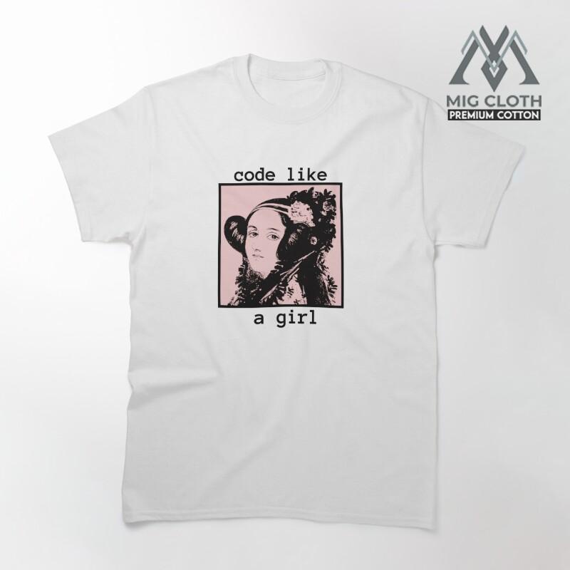 Kaos Programmer girl - Code like a girl - Ada Lovelace 4292