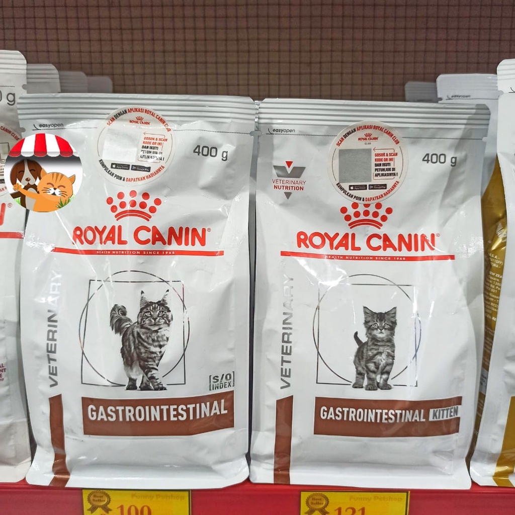 Royal Canin Gastro Intestinal Kitten 400gr - Makanan Anak Kucing