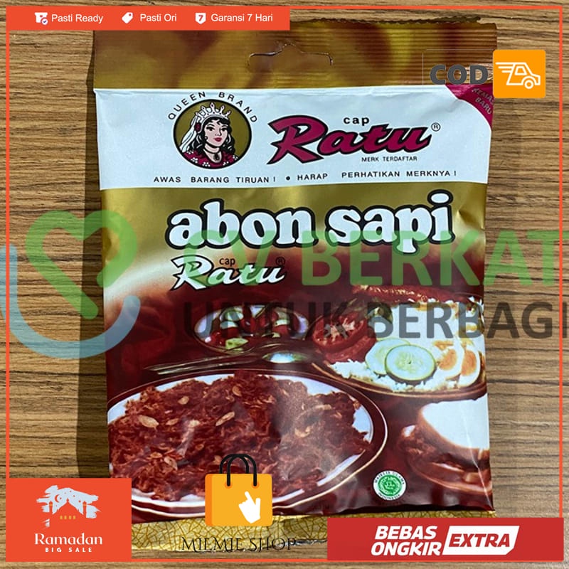

Abon Sapi cap Ratu 90g