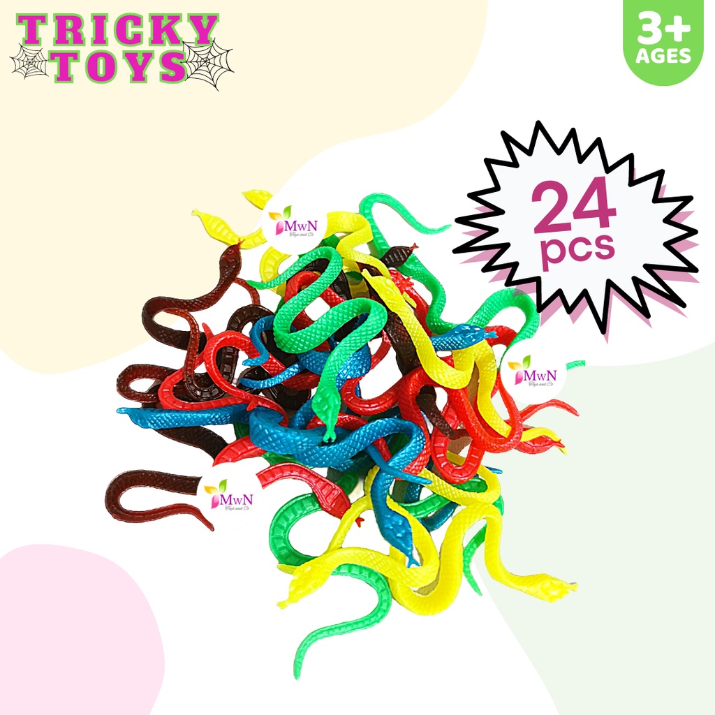 MWN Mainan Tricky Toys Snake isi 24pcs No.8810