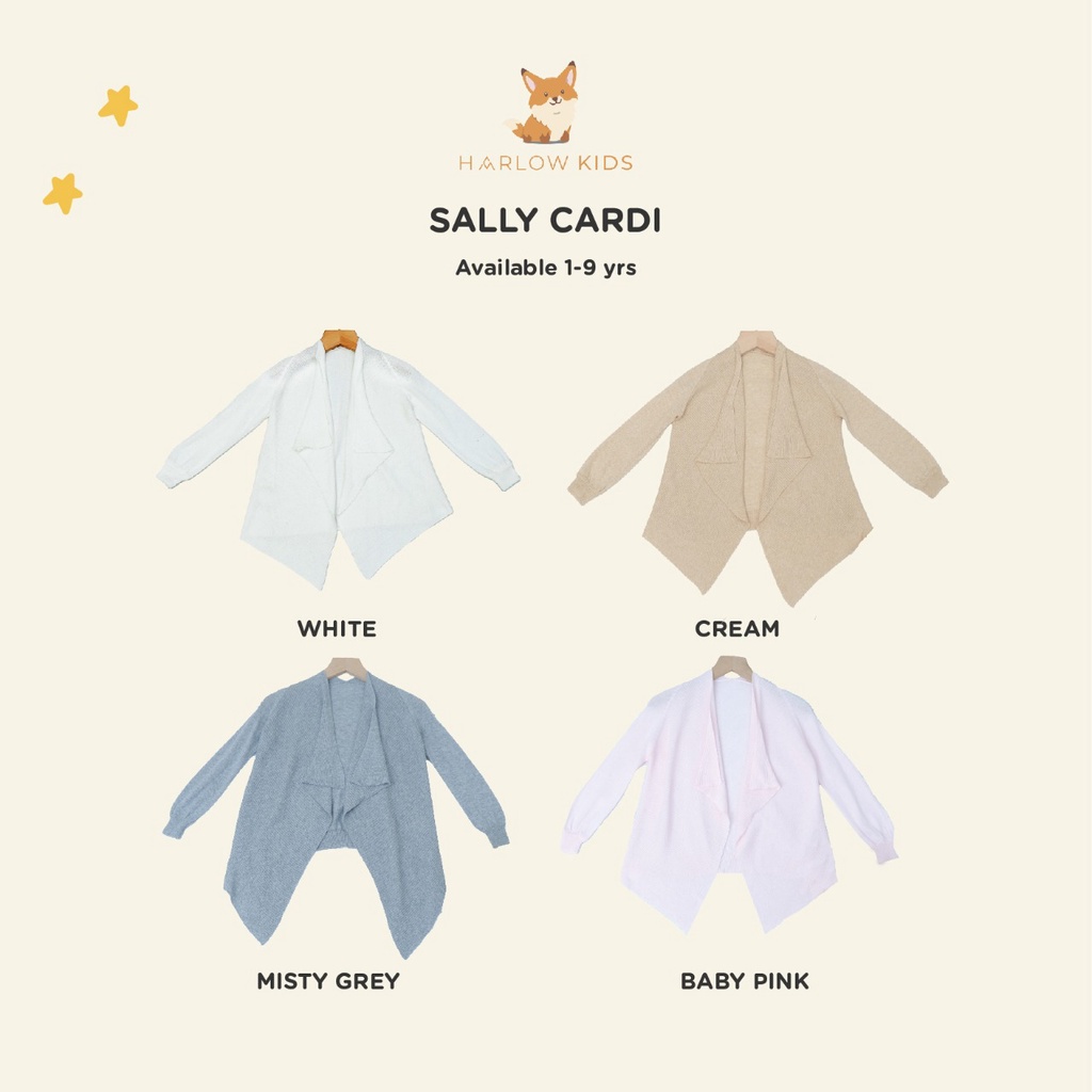 Harlow Kids Sally Cardigan - Cardigan Baby Kids 100% cotton