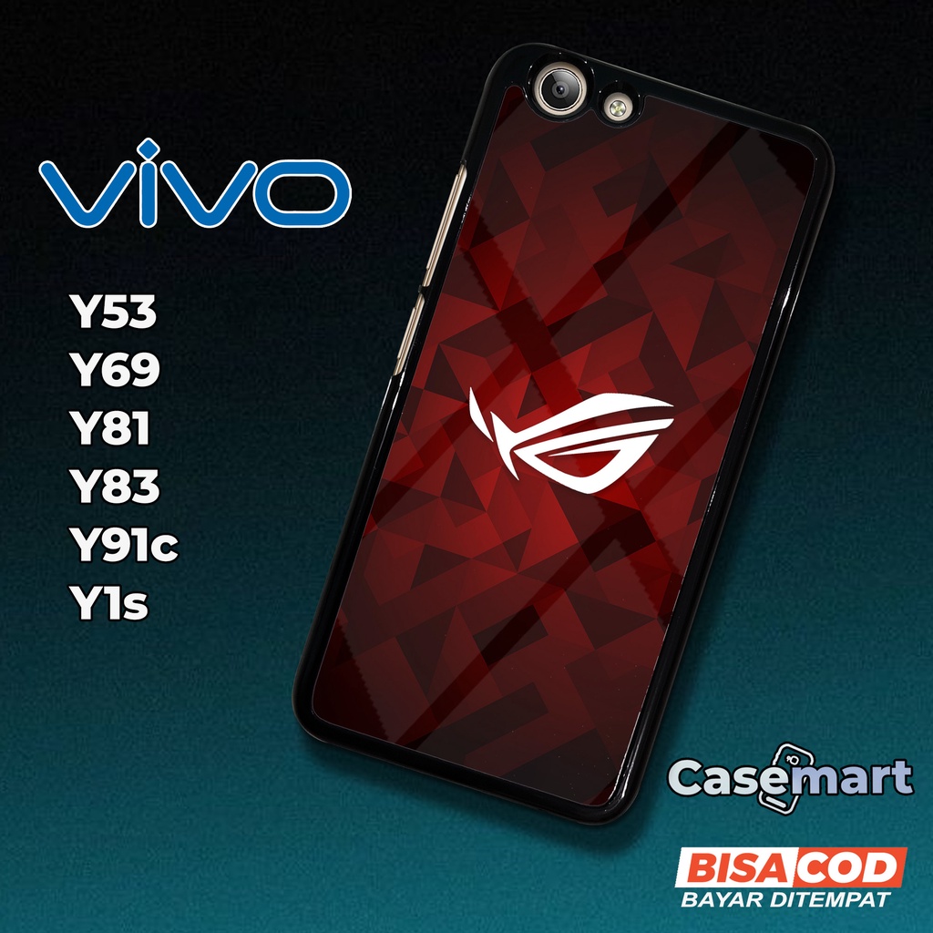 Case Vivo Y53 Y69 Y81 Y83 Y91C Y1S [ROG1] Casing Hp Vivo Y53 Y69 Y81 Y83 Y91C Y1S CASEMART Case Hp V