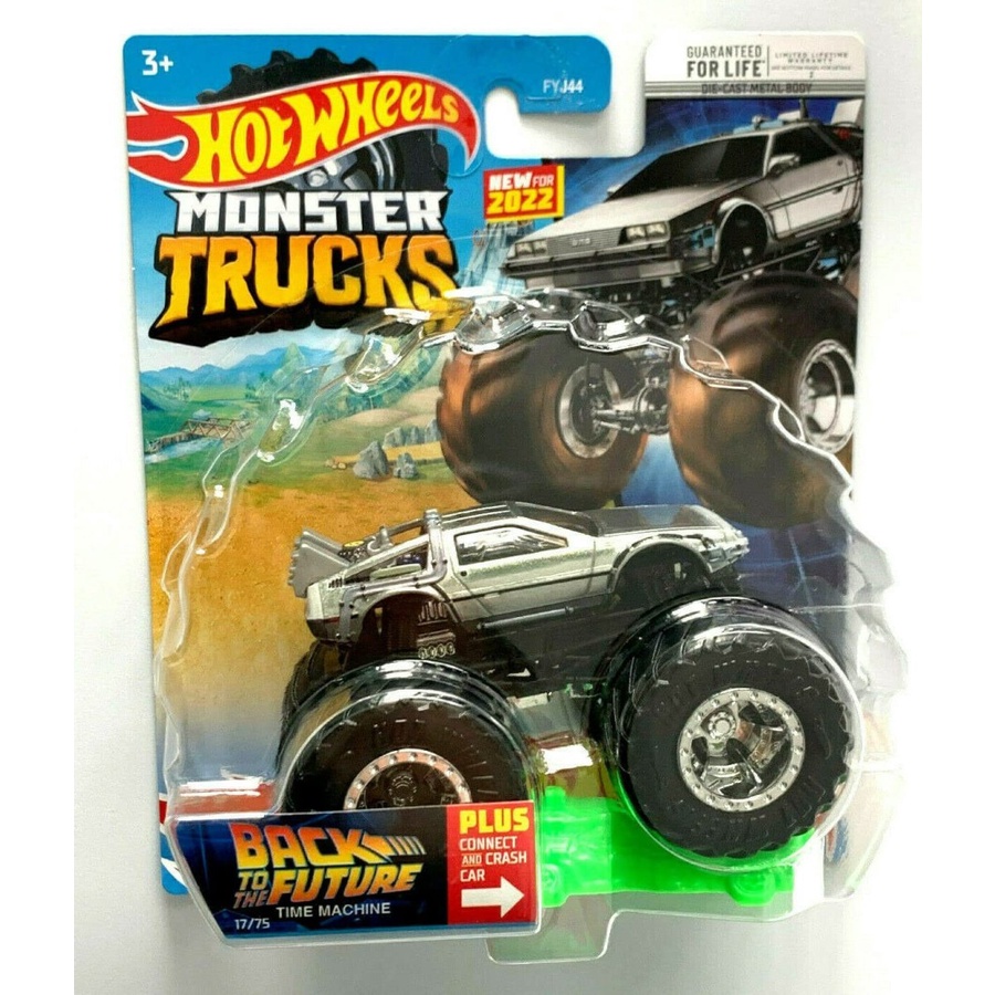 Hot Wheels Monster Truck Back to the Future Original