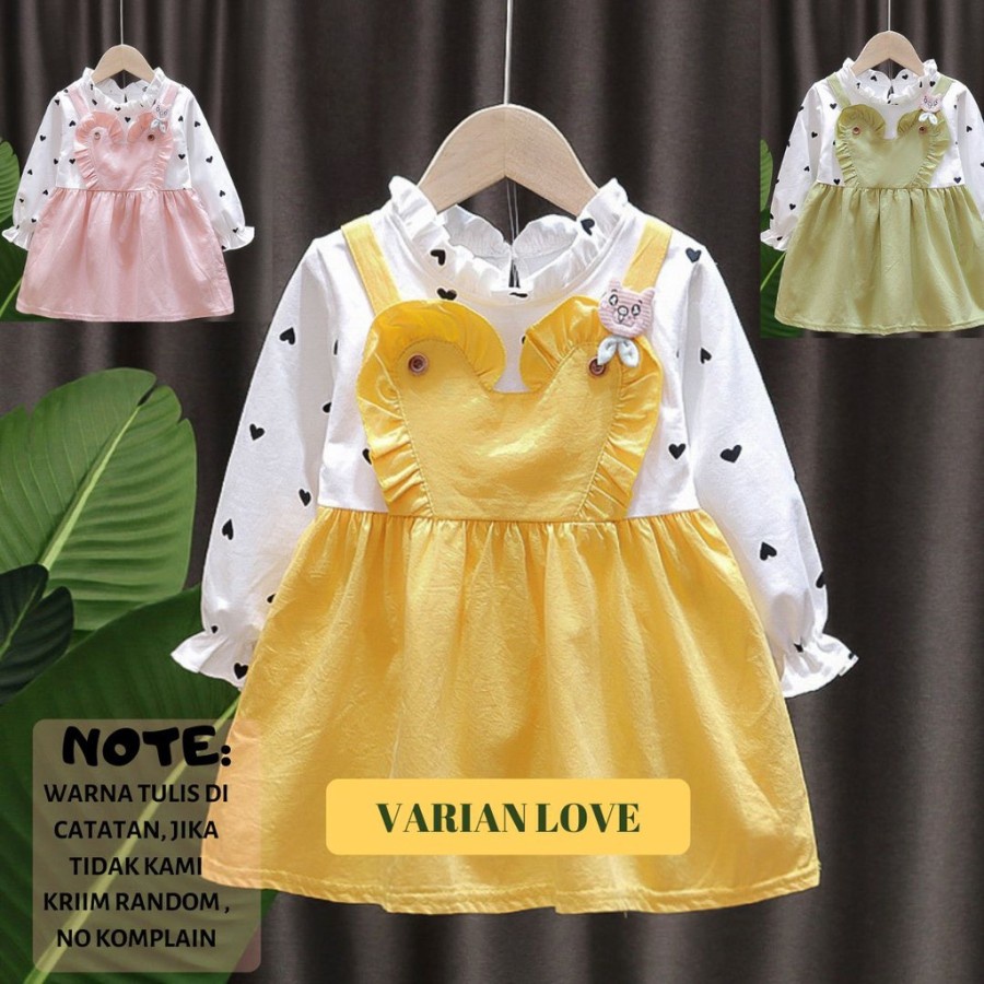 Baju Anak Perempuan Motif Cherry Motif Star Setelan Fashion Wanita Pakaian Anak Perempuan