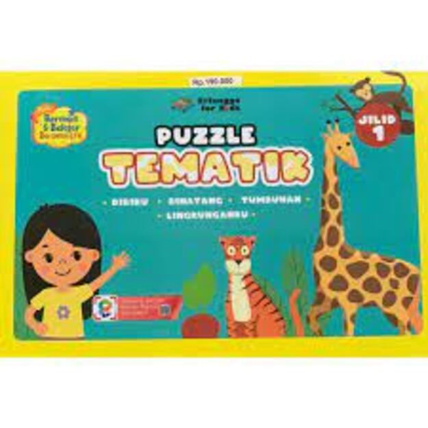 Erlangga For Kids - Puzzle Tematik JL.1/TK