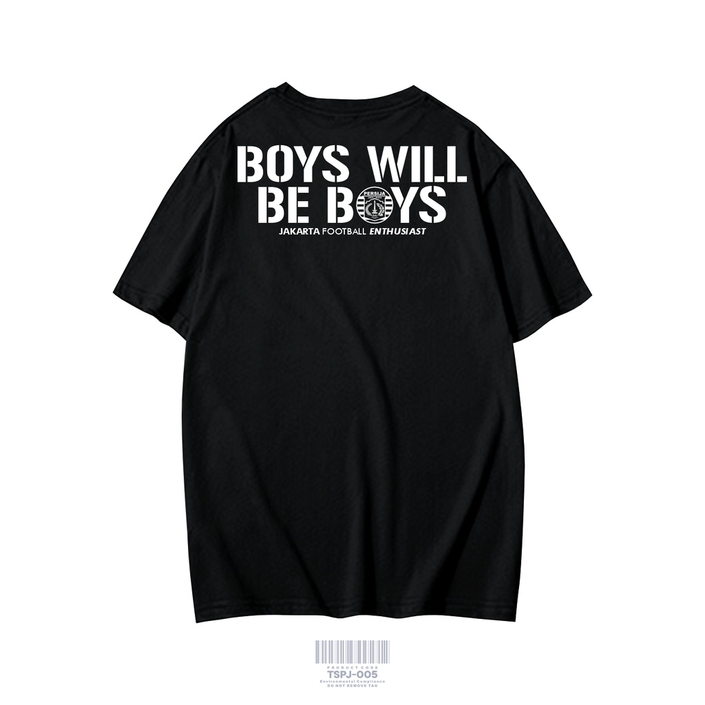 KAOS  PERSIJA SERIES VOL 1 BOYS WILL BE BOYS KAOS PAKAIAN PRIA TERBARU