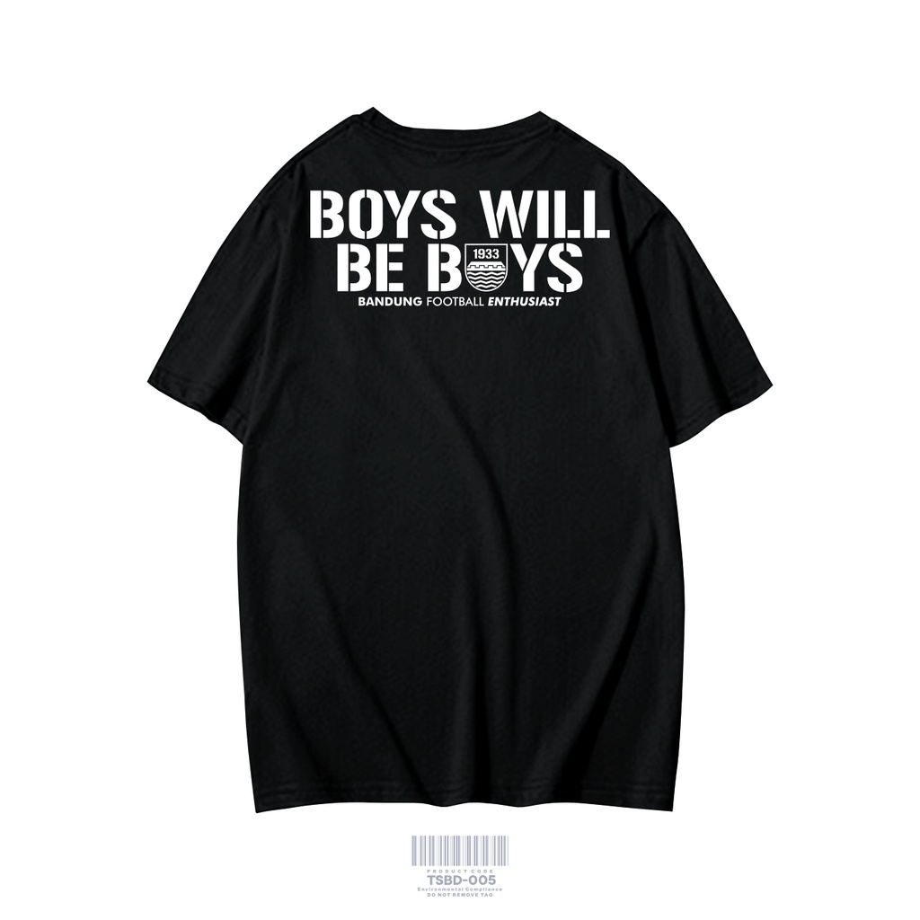 KAOS PERSIB SERIES VOL 1 BOYS WILL BE BOYS KAOS PAKAIAN PRIA TERBARU