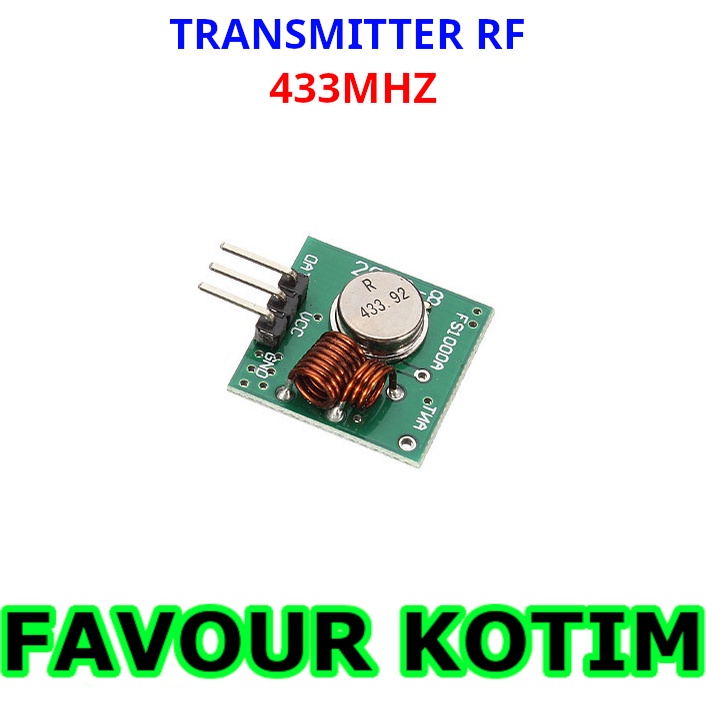 MODULE 433MHZ TRANSMITTER RF 433 MHZ RF433 MODUL ARDUINO FVKOTIM