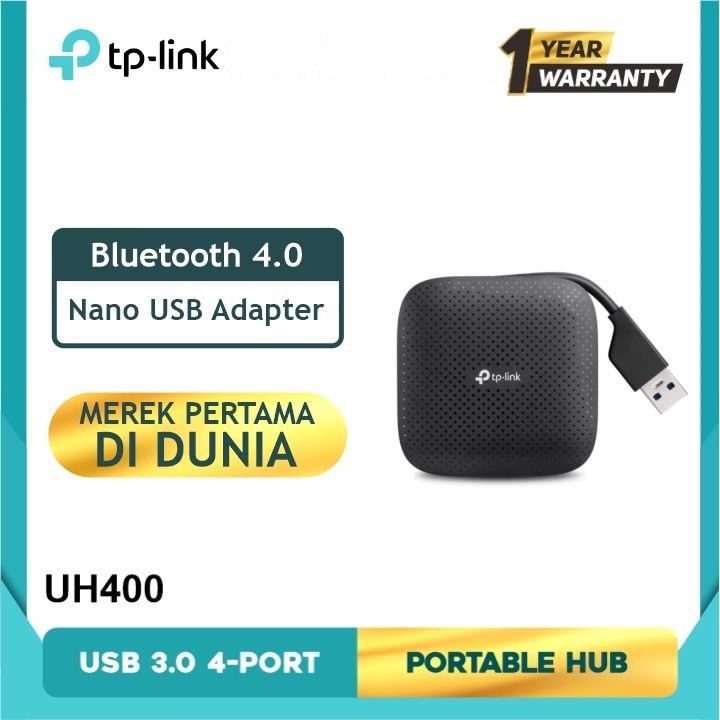 TP-Link TL-UH400 USB 3.0 4-Port Portable Hub, UH400