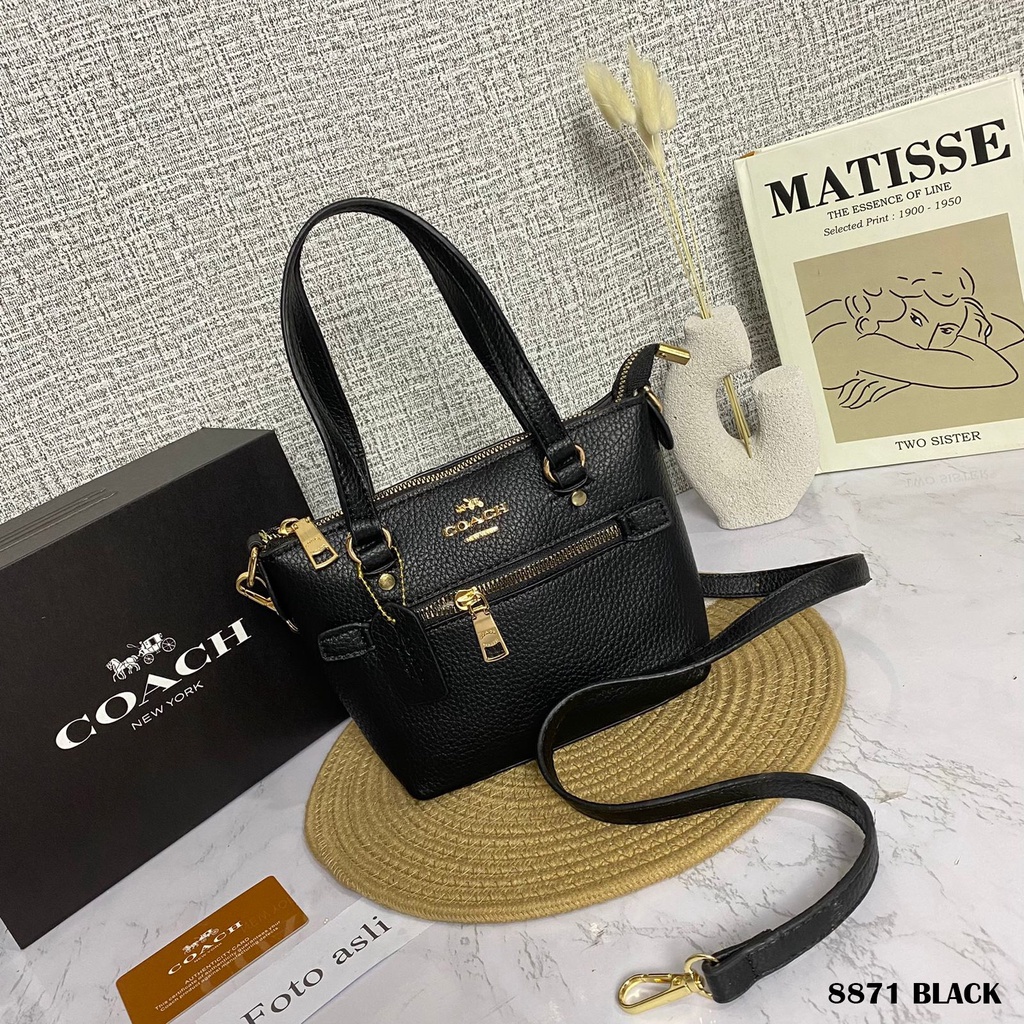 Co@ch Mini Gallery Crossbody In Signature 8871 (FreeKantongKain+Bubble Wrap)